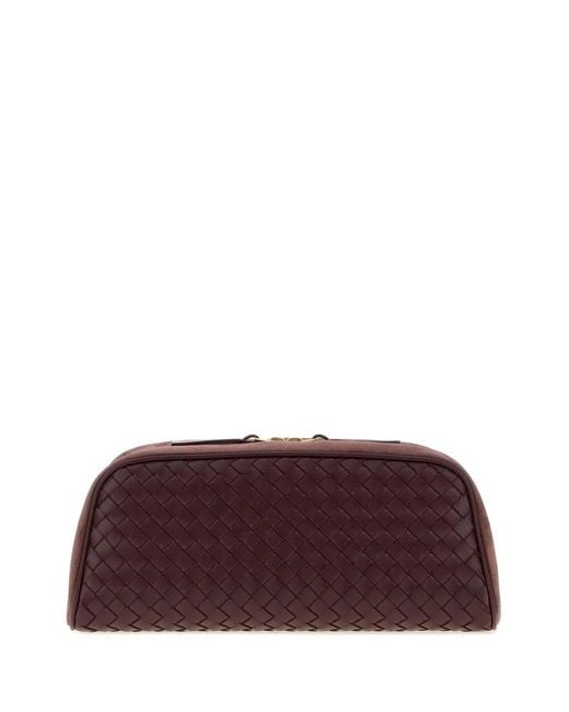 Bottega Veneta Purple Nodo Big Pouch