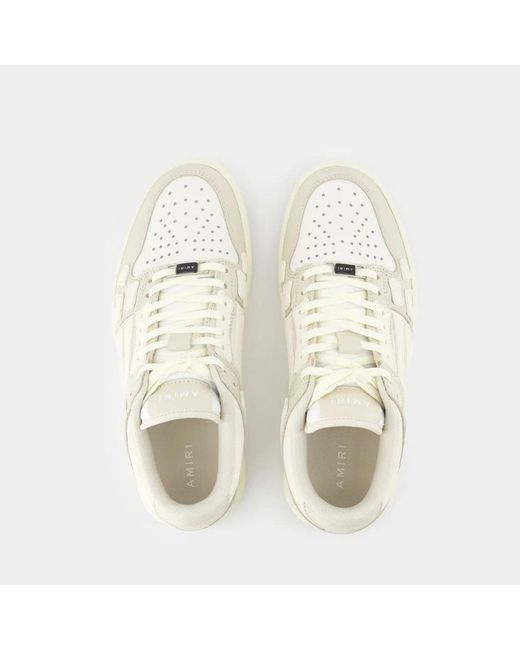 Amiri Natural Skel Top Low Sneakers