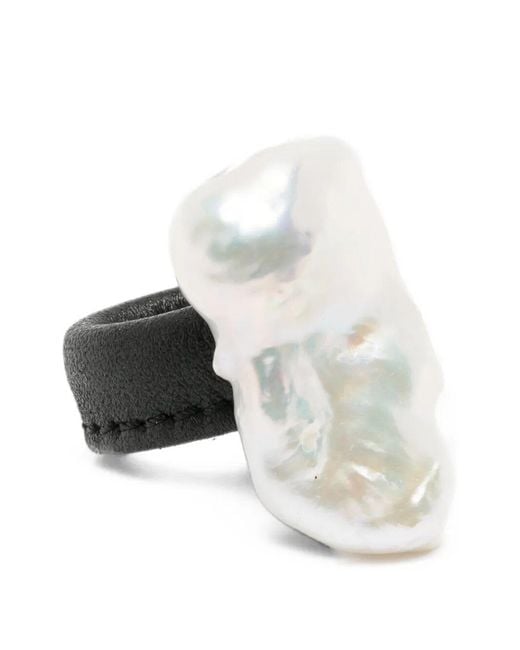 Monies White "Lune" Ring