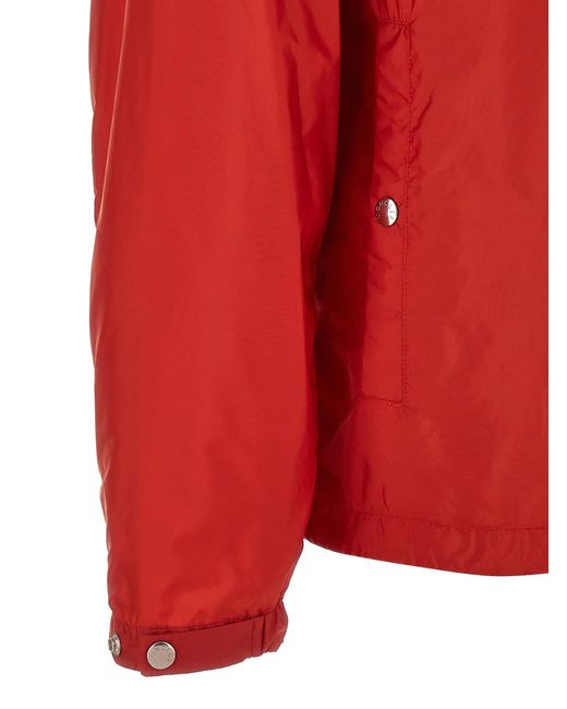 Moncler Red 'Etiache' Jacket for men