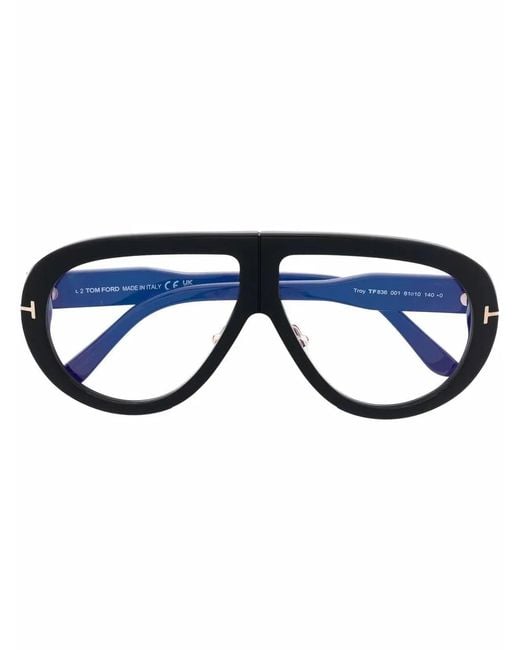 Tom Ford Blue Sunglasses Ft0836 001/10/140