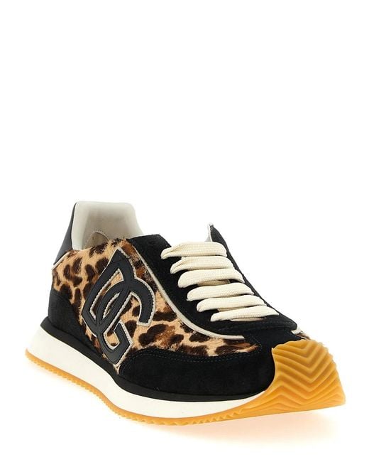 Dolce & Gabbana Black Dolce & Gabbana 'Dg Cushion' Sneakers