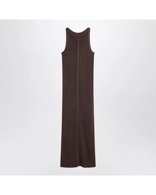 Loulou de Saison Brown Pablo Knitted Dress
