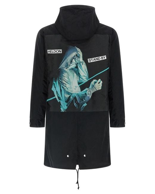 Undercover Black 'Uc2E4310' 2-In-1 Parka for men