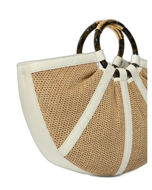 Coccinelle Natural Shell Straw