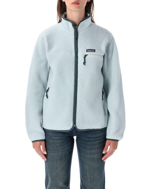 Patagonia Blue Retro Pile Jacket