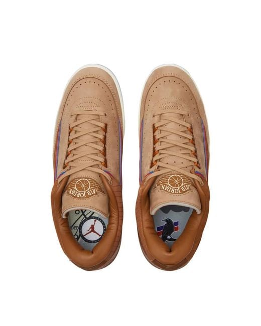 Nike Brown 2 Retro Low Sp X Two 18 Sneakers