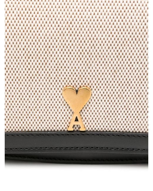 AMI Black Ami De Coeur Shoulder Bag