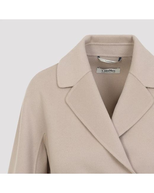 Max Mara Natural S Max Mara Arona Virgin Wool Coat