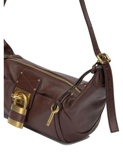 Chloé Brown Small Paddington Hobo Bag