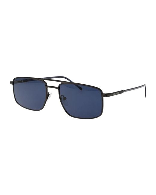 Lacoste Blue Metal Sunglasses