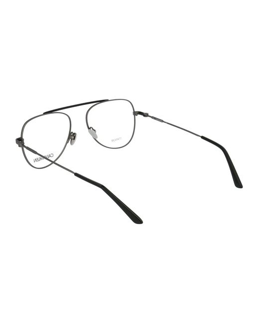 Calvin Klein Metallic Metal Optical Glasses