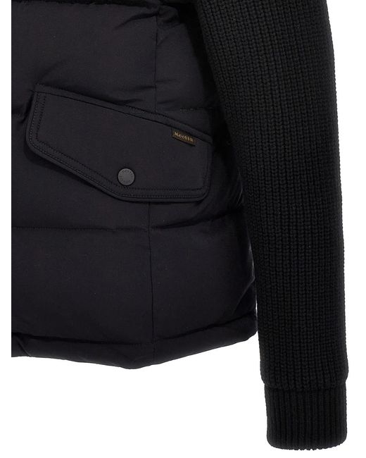 Moorer Black Foscolo Down Jacket for men