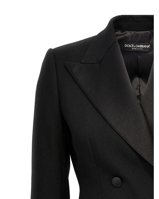 Dolce & Gabbana Black Dolce & Gabbana 'Dolce' Tuxedo Blazer