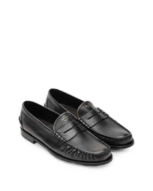 Prada Black Mocassino for men