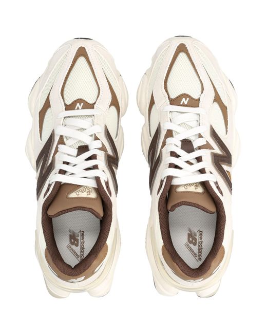 New Balance White 9060 And Sneakers