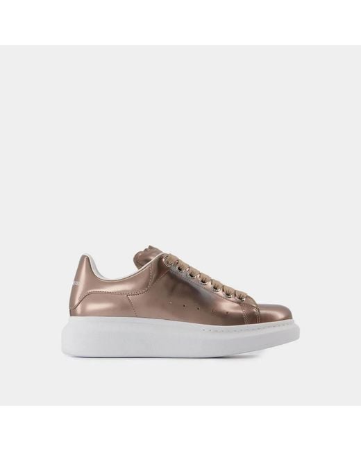 McQueen Brown Oversized Sneakers