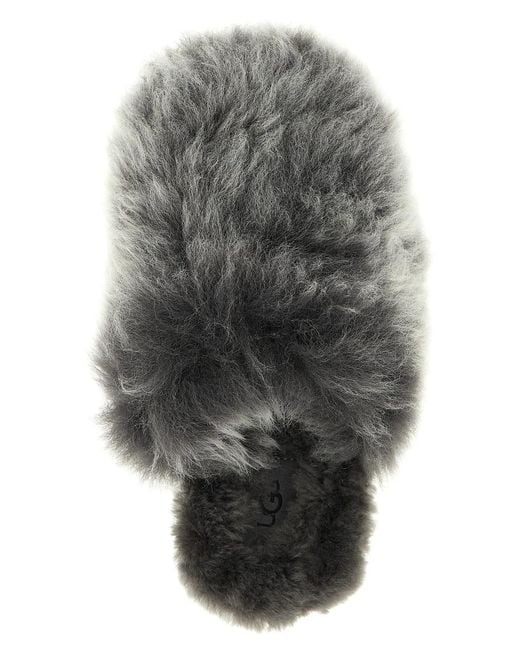 Ugg Gray 'Scuffette Chalet' Slipper