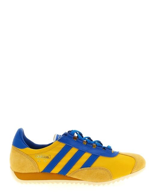 Adidas Originals Blue 'Sl 72' Sneakers