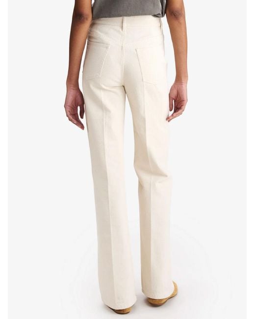 A.P.C. Natural Domino High-Rise Jeans