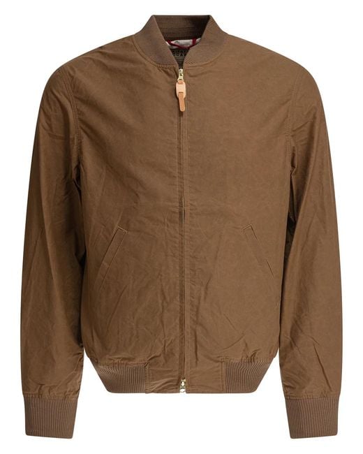 Manifattura Ceccarelli Brown Cotton Jacket for men
