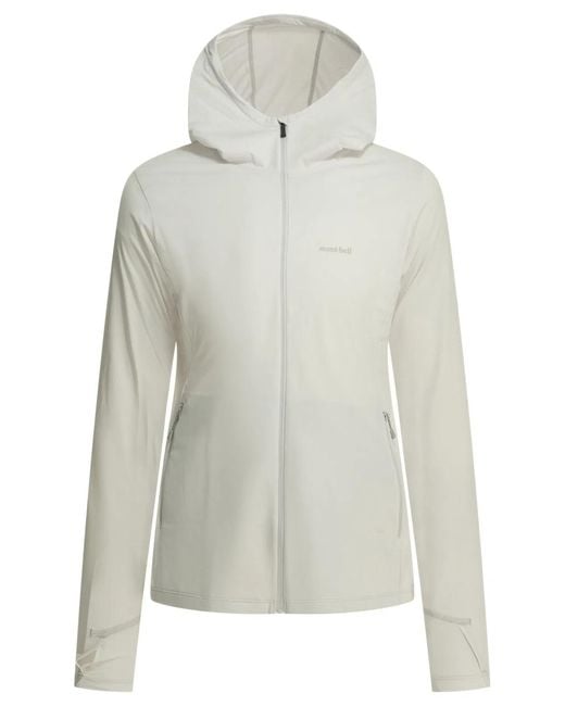 Montbell White Polyester Sweatshirt