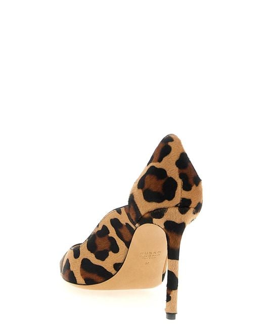 Francesco Russo Brown 'R1P961' Pumps