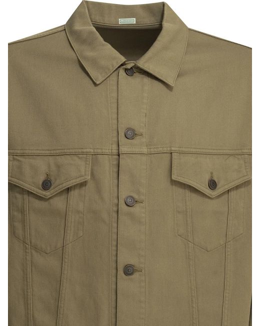 A.PRESSE Green "3Rd Type" Lightweight Jacket for men