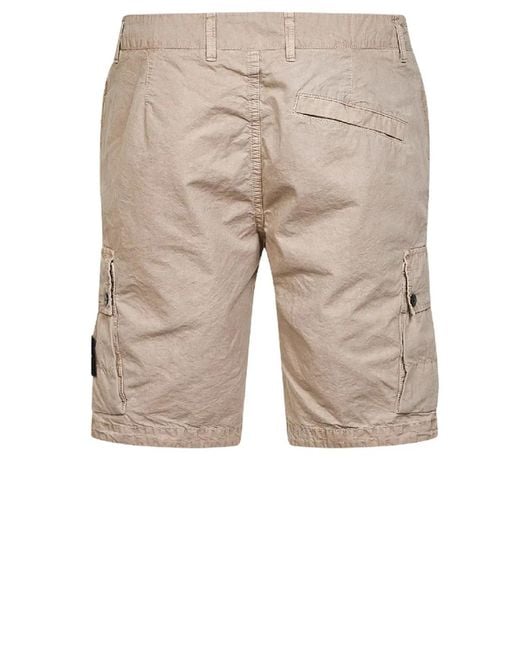 Stone Island Natural Shorts for men