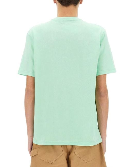 J.W. Anderson Green "Anchor" T-Shirt for men