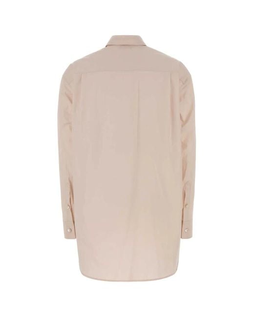 Jil Sander Natural Regular Solid Shirt