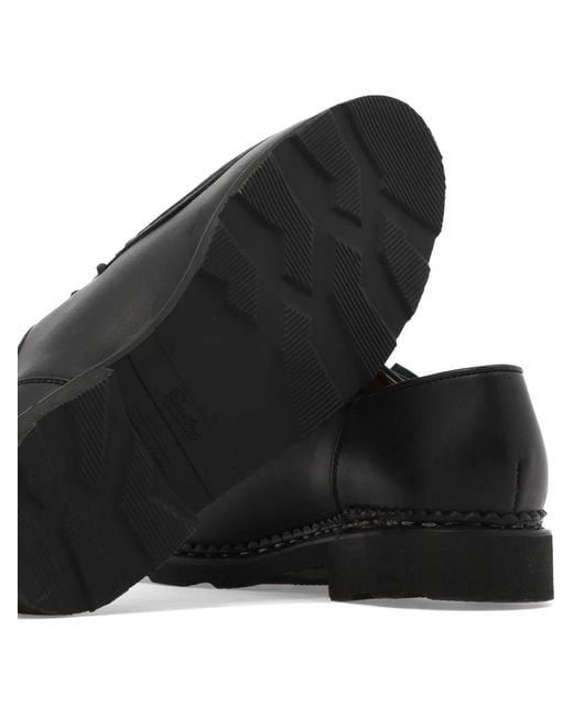 Paraboot Black "Michael" Moccasins