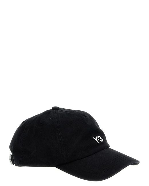 Y-3 Black 'Dad Cap' Cap for men