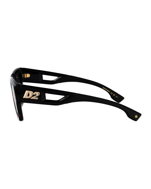 DSquared² Black Acetate Sunglasses for men