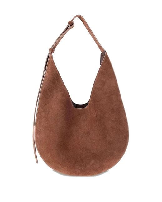 Aesther Ekme Brown "Hobo" Medium Shoulder Bag