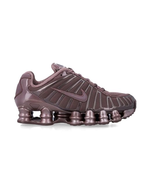 Nike Brown Shox Tl Sneakers