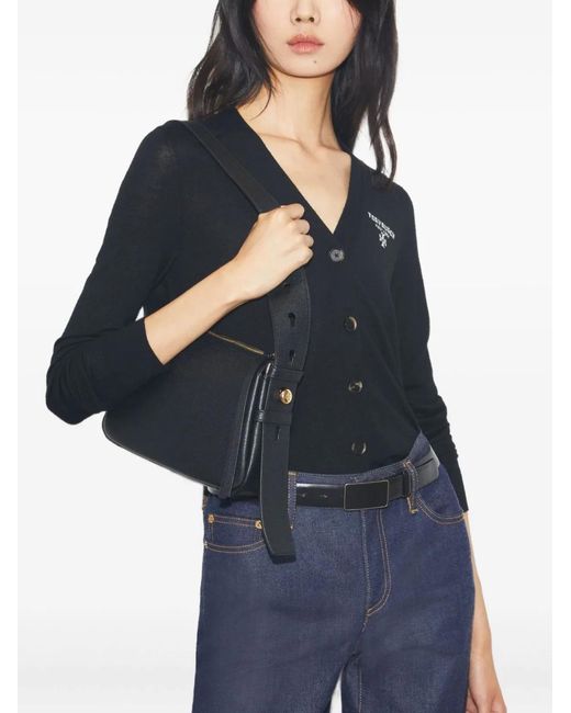 Tory Burch Black Romy Small Shoulder Bag