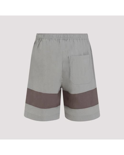 Craig Green Gray Barrel Shorts for men