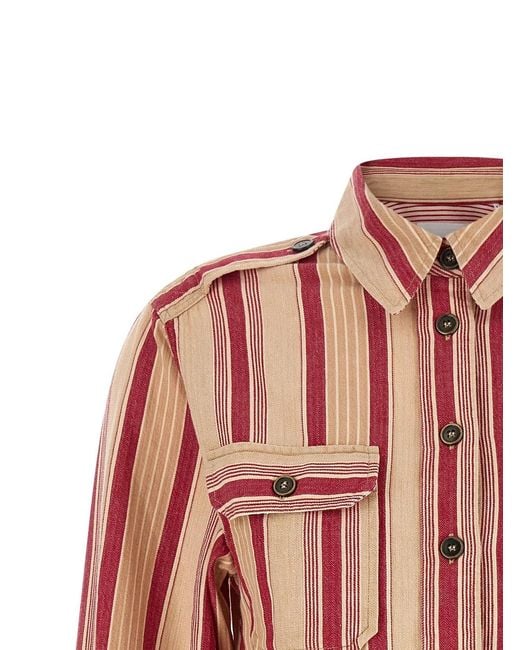 Isabel Marant Pink Marant Etoile 'Gelva' Shirt