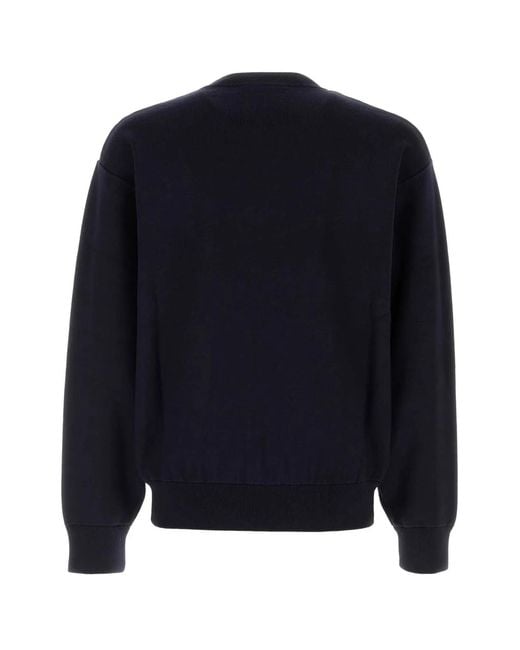 DSquared² Blue Metal D2 Upside Down Knit Pullover for men