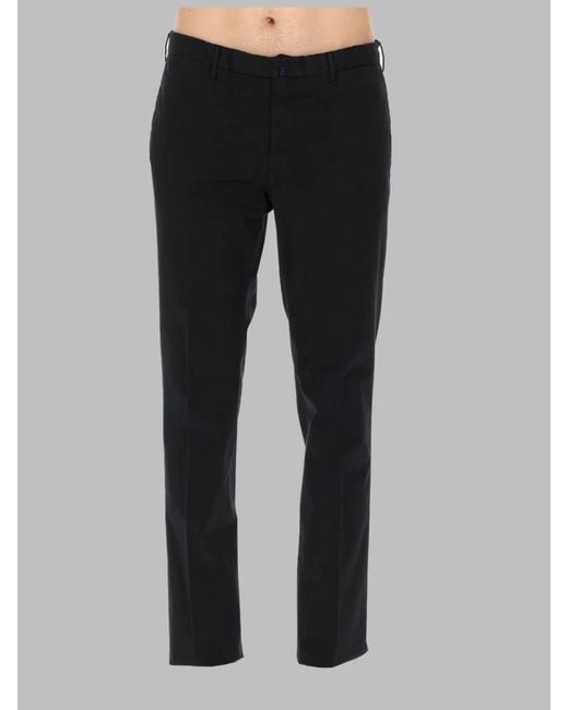 Incotex Black Pantalone for men