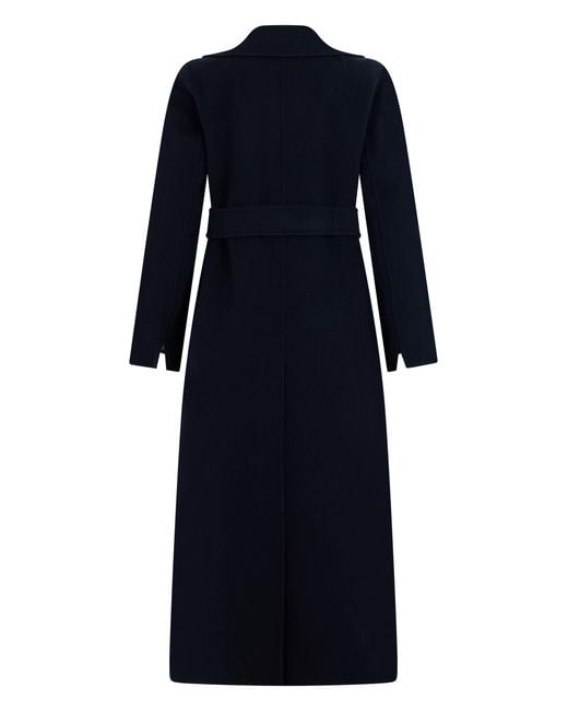 Max Mara Black S Max Mara Long Coat With Adjustable Belt