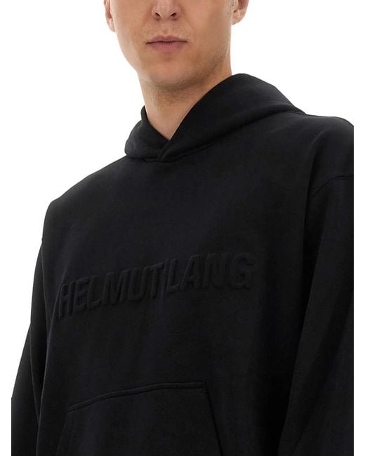 Helmut Lang Black Cotton Sweaters for men
