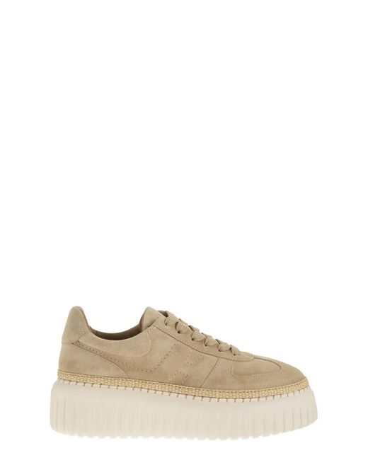 Hogan Brown H-Stripes