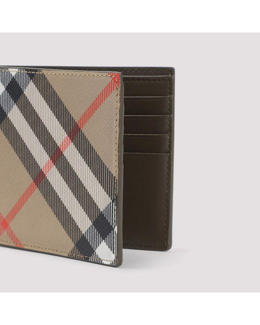 Burberry Natural Polyurethane Wallet for men
