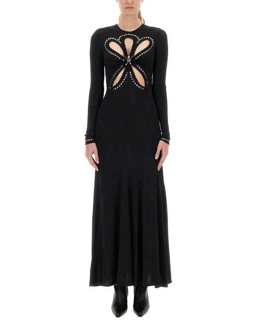 Rabanne Black Eye-Catching Dress