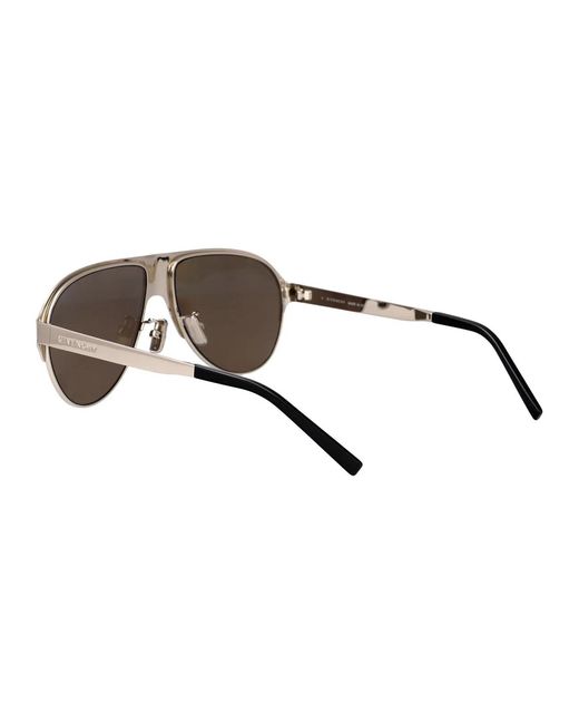 Givenchy Gray Metal Sunglasses
