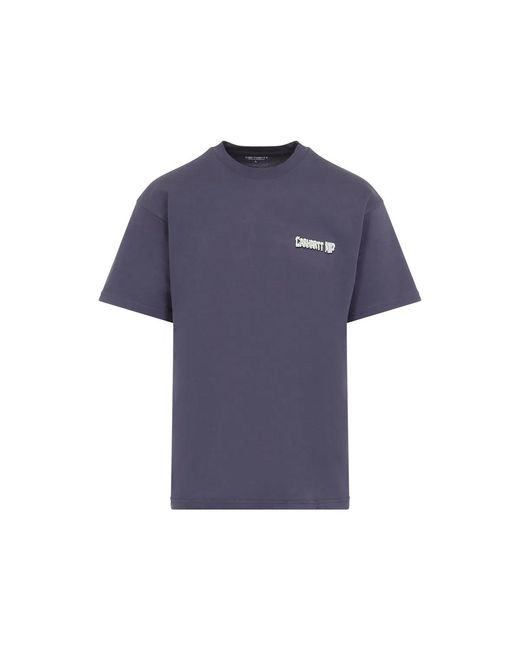 Carhartt Blue Shady Wiptopia Ii T-Shirt for men