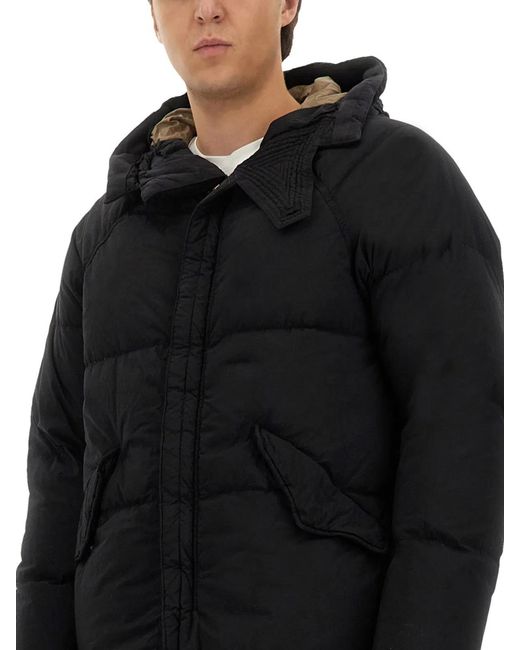 C P Company Black Artic Down Jacket for men