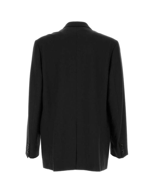 Dries Van Noten Black 01090-Bosier 4265 M.W.Jacket for men